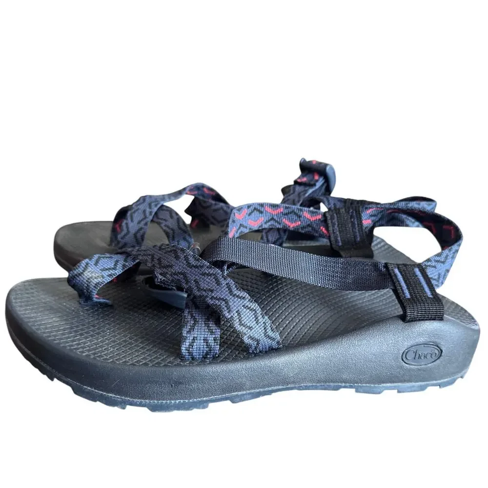 CHACO Z/2 Classic Men Blue Black RIVER‎ WATER Shoes Hiking Sports Sandals 10